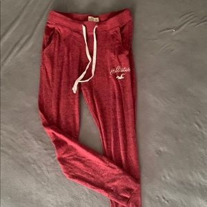 Pink sweatpants